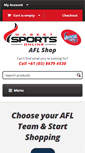 Mobile Screenshot of marketsports.com.au